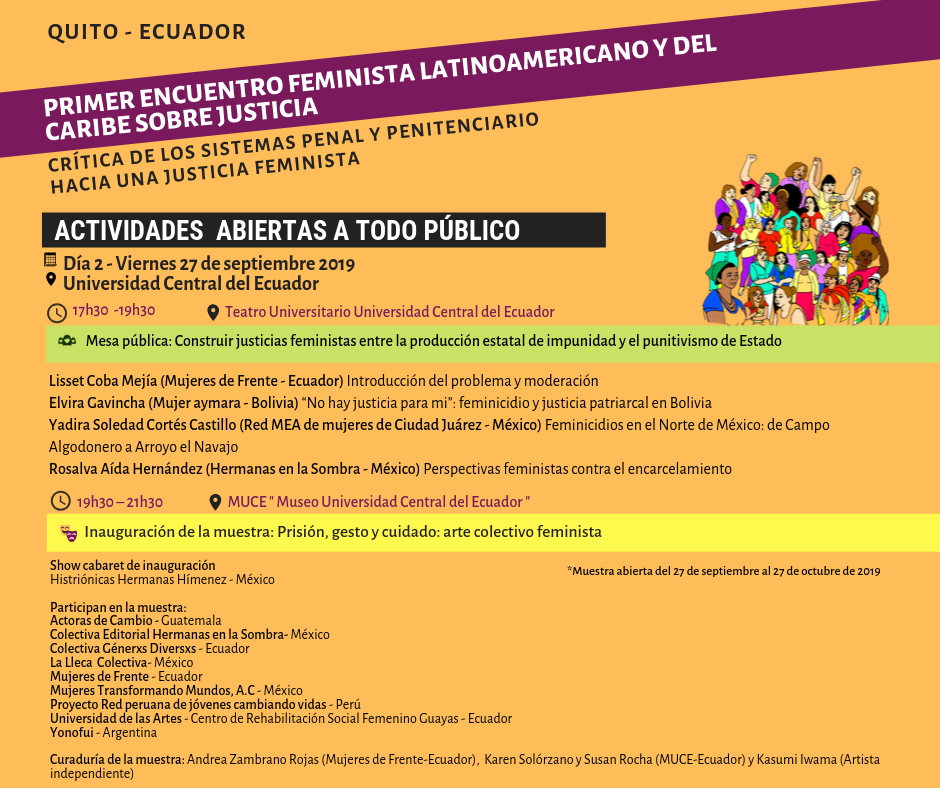 Mesa pública_ Repensar la justicia en y desde los feminismos latinoamericanos y del Caribe, hoy (2)